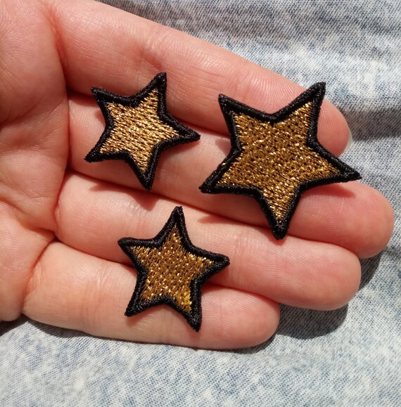 Tiny Stars Sew on Patches Naszywka Embroidered Patch Applique Patches for Jackets Patches for Backpacks For t shirt For Kids Denim