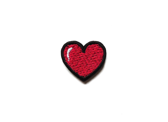 Proud Wife Heart Red Line Embroidered Patch – Quality Biker Patches