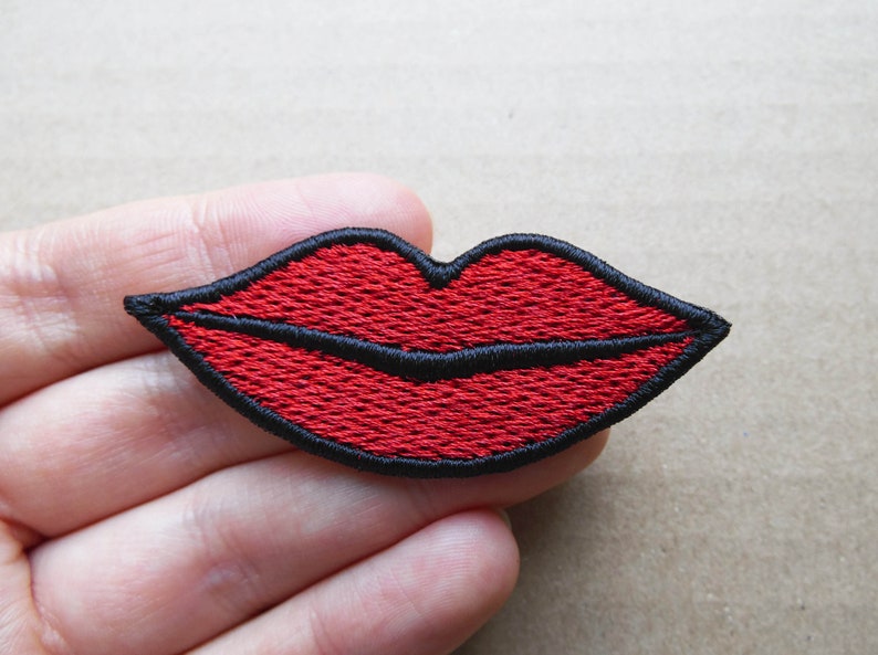 Glamour Set of Patches Sexy Patches Sew on Patch Naszywka Embroidered Patch Applique Patches Patches for Fanny Pack For t-shirt DIY image 3
