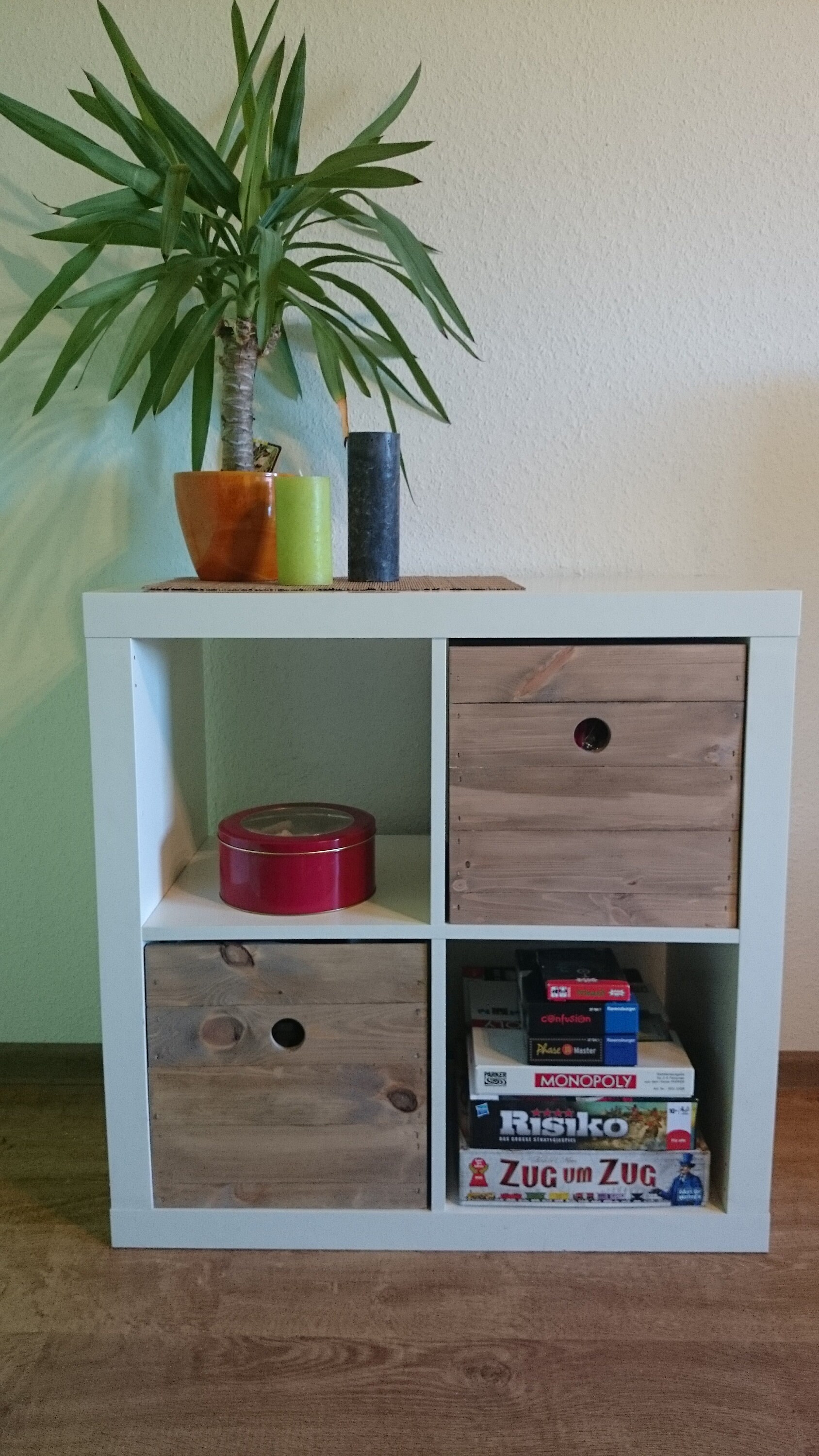 Box für IKEA Expedit Kallax Einsatz Shabby Chic Etsy