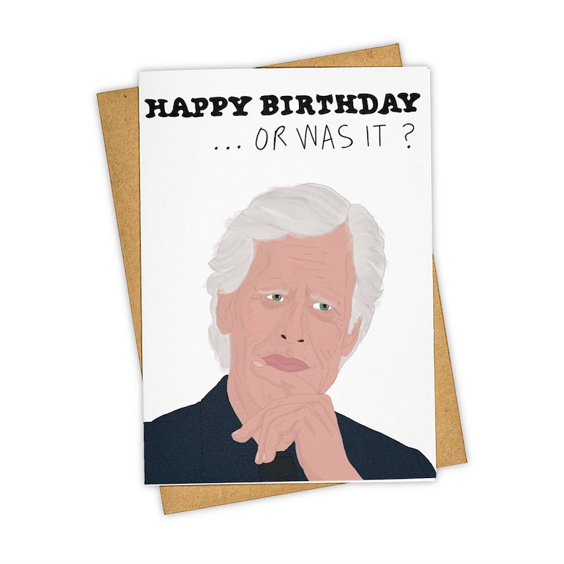 Keith Morrison Dateline Idol Birthday Greeting Card | Etsy