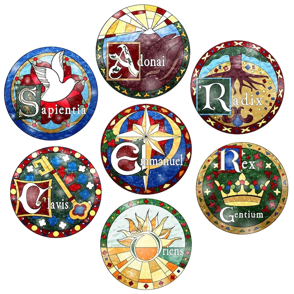 O Antiphons Printable Etsy