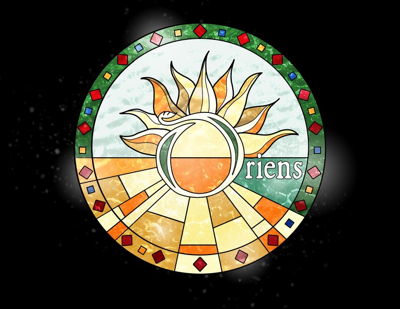 Printable Advent O Antiphon Stained Glass Ornament Bundle Plus - Etsy