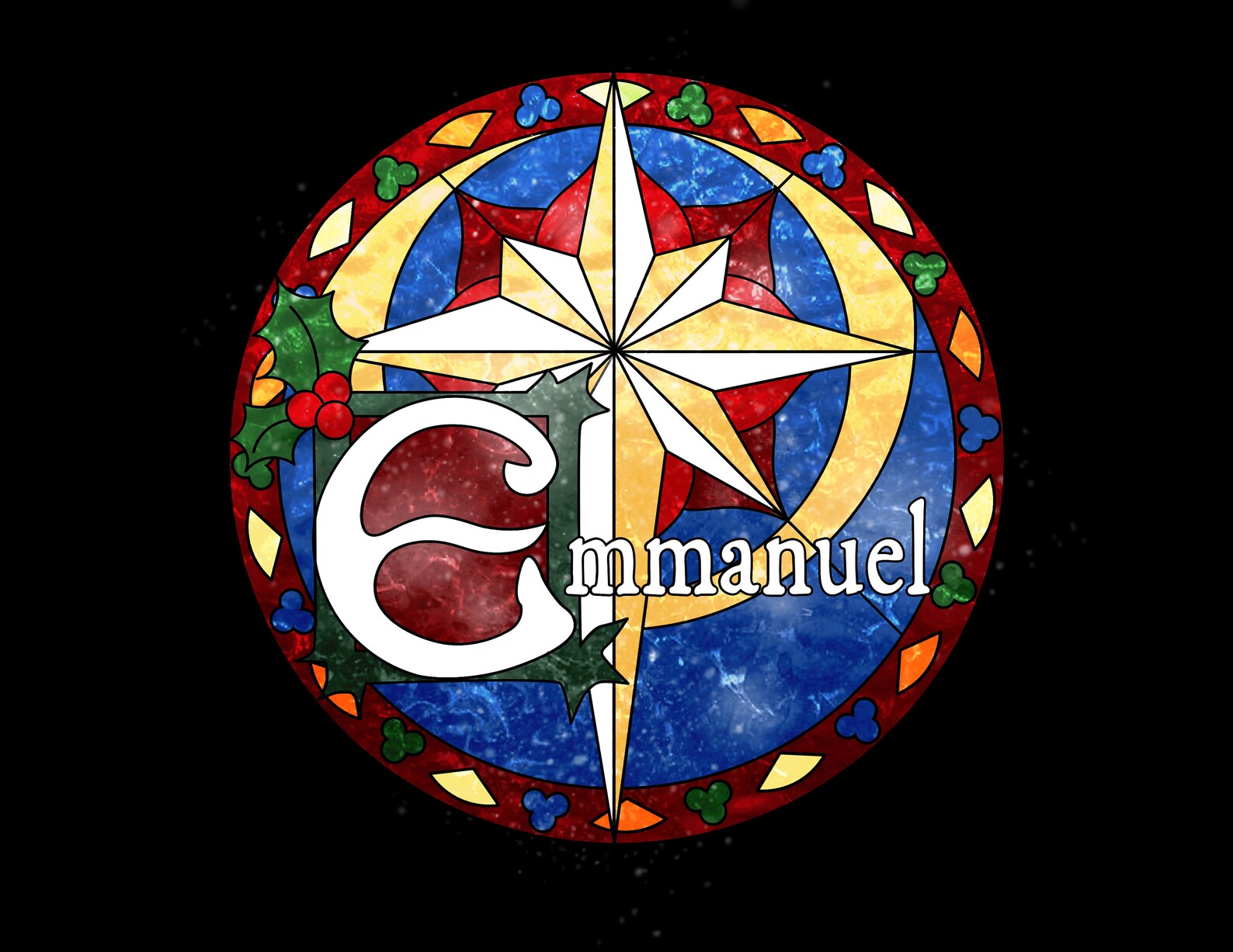 Printable Advent O Antiphon Stained Glass Ornament Bundle Plus - Etsy