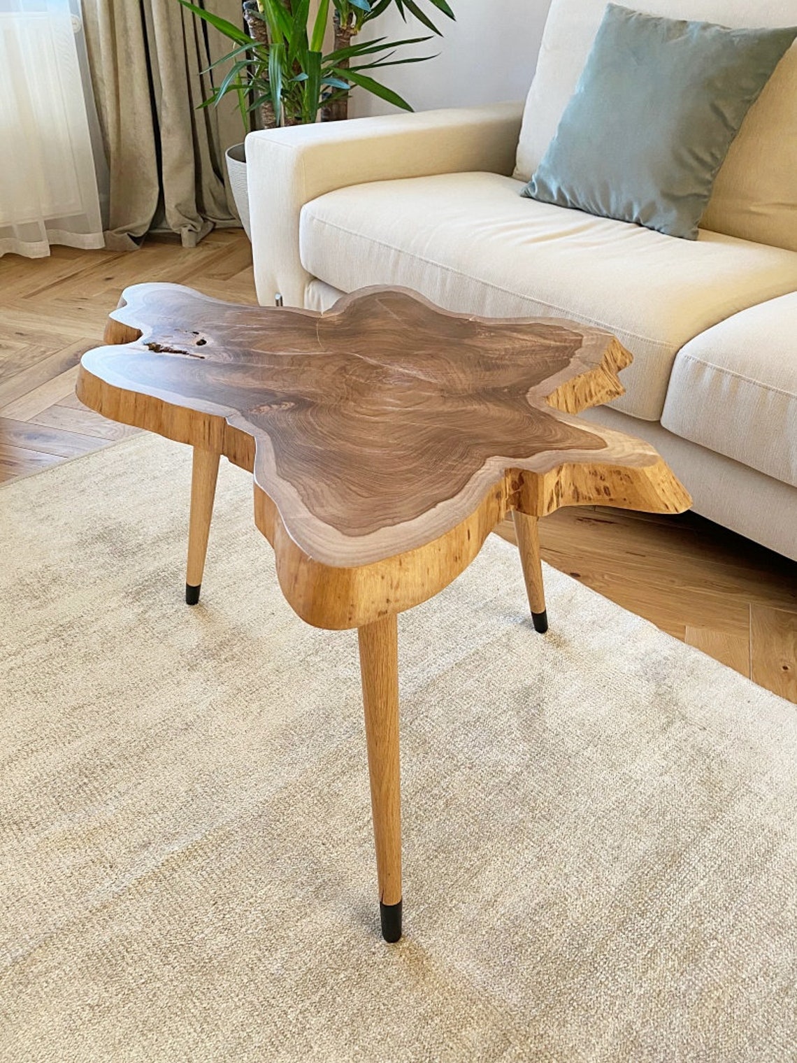 Exotic Wood Coffee Table Exotic Wood Wooden Coffee Table Etsy