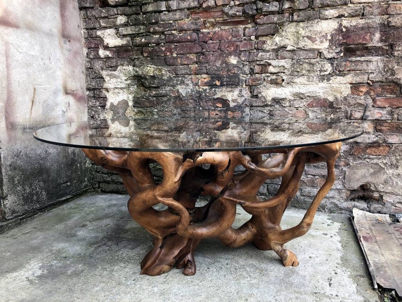 Exotic Wood Table Exotic Wooden Table Table From Exotic Wood | Etsy