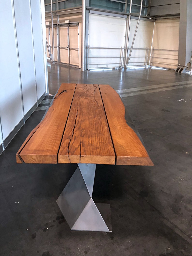 Wooden table Volcano Ash Table Handicraft | Etsy