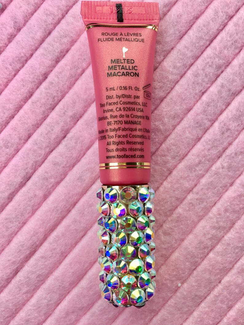 Rhinestone Mini Metal Lipstick