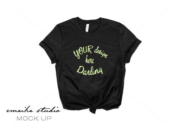 Bella Canvas 3001 Bundle T Shirt Mockup Flat Lay Collection Etsy