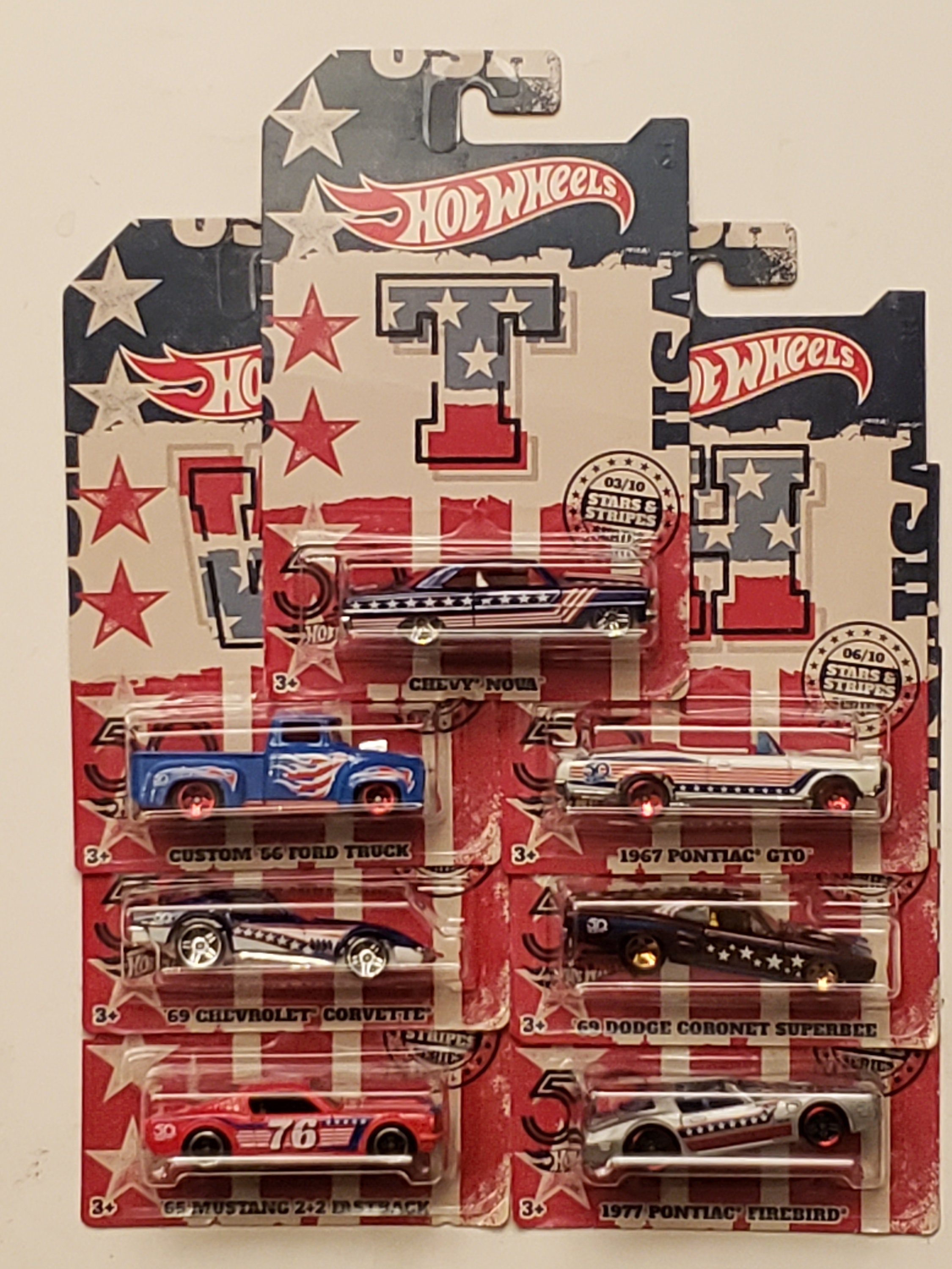 Hot Wheels 50th Anniversary Stars and 