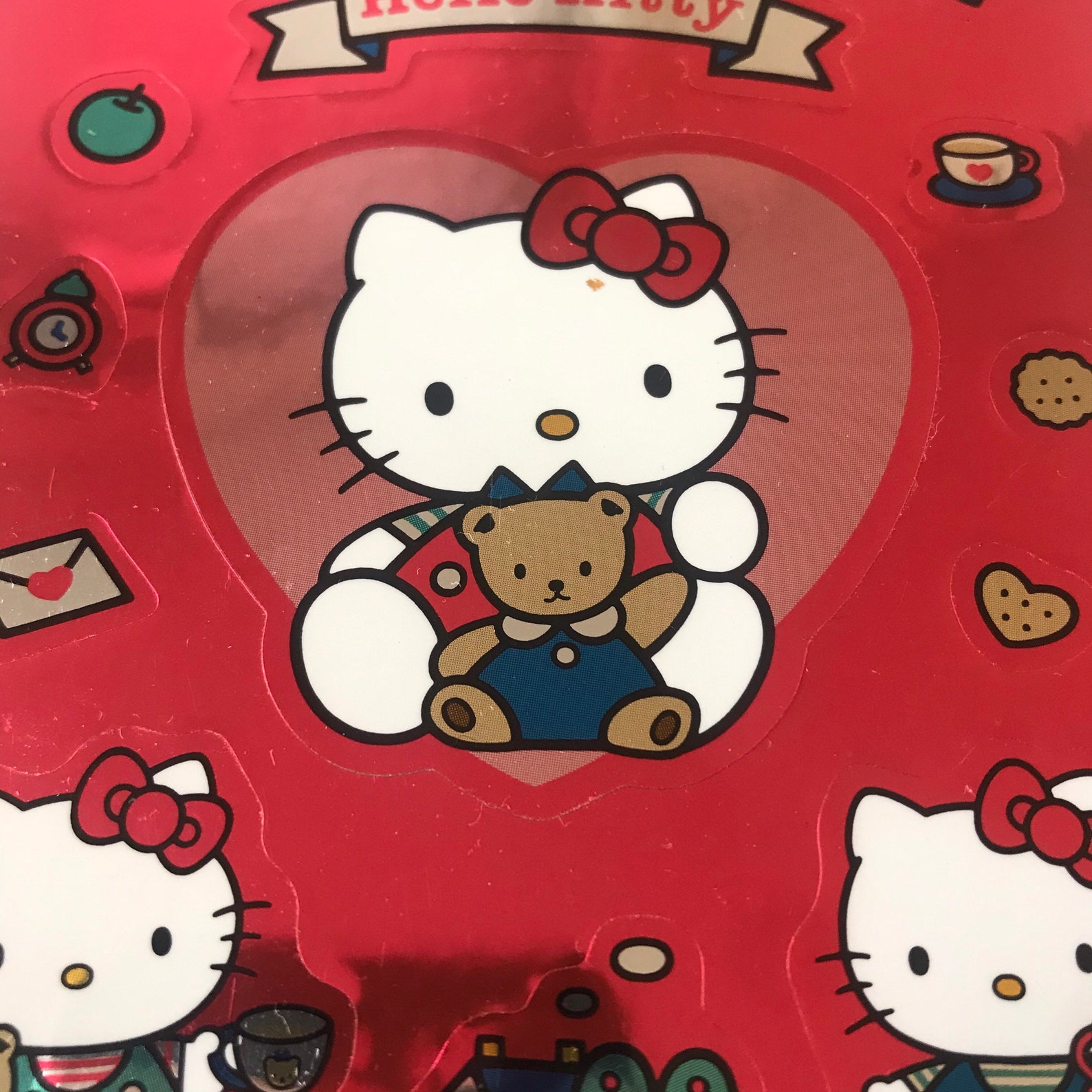 Vintage Sanrio Hello Kitty stickers Kawaii Rare Sanrio 80s | Etsy
