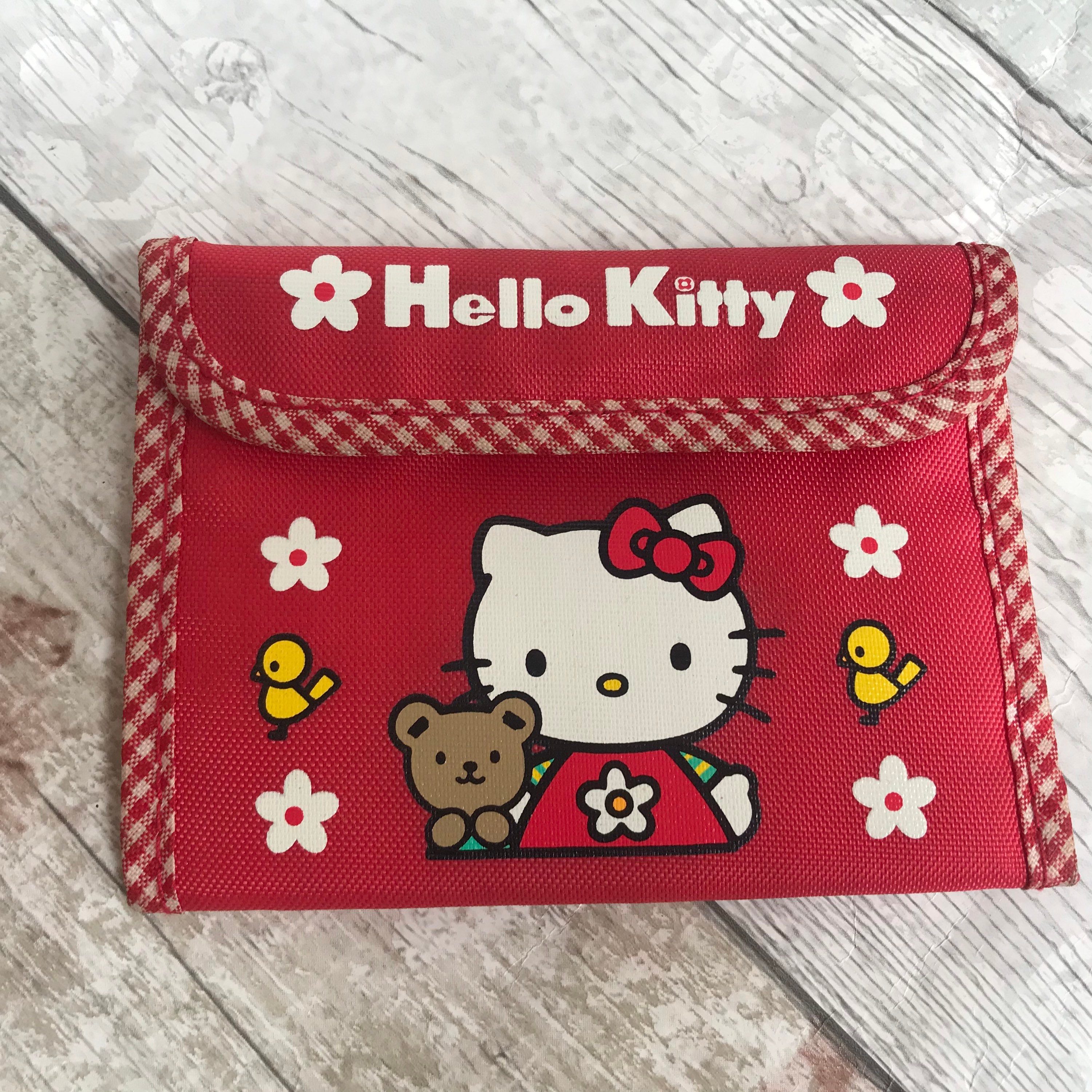 Vintage Hello Kitty Wallet Sanrio 90s Sanrio Purse Etsy
