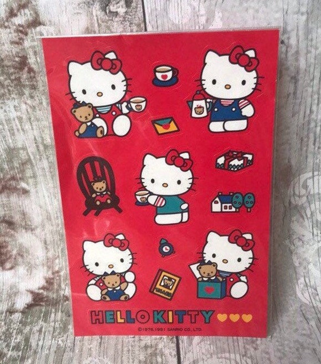 Vintage Sanrio Stickers - Some from Mini Seal Sticker Book - 1980s - 90s  Stickers - Little Twin Stars, Hello Kitty, Spottie Dottie - Japan