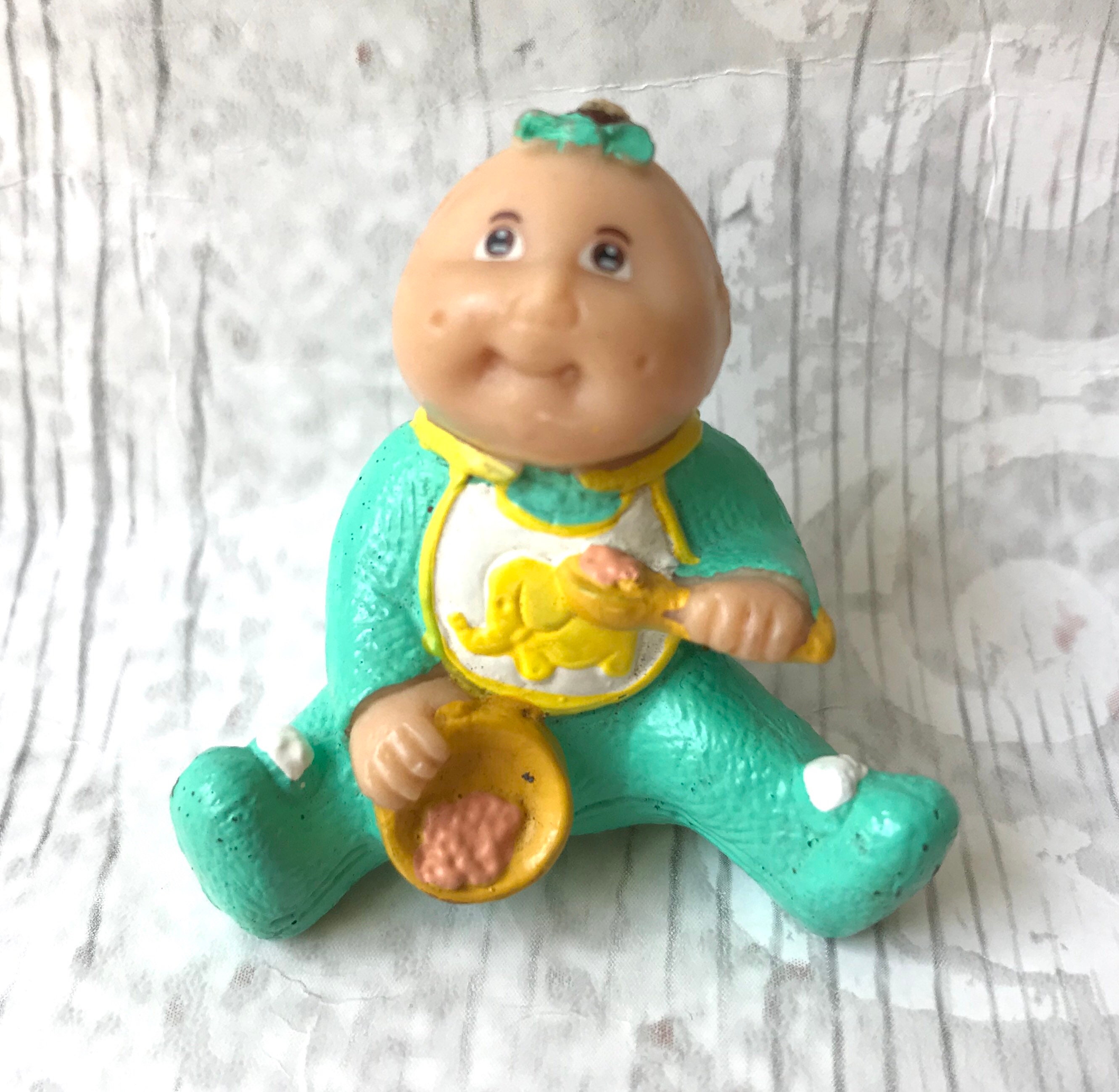 Vintage 1980s Cabbage Patch Kids Doll Mini Figure 80s Toys Etsy