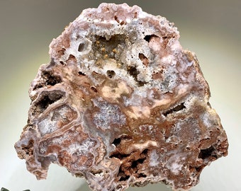 Pink Amethyst on Stand
