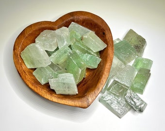 Green Calcite Crystal from Mexico