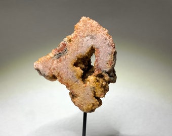 Pink Amethyst on Stand