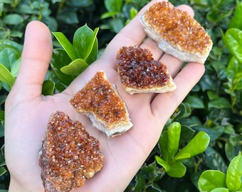 Citrine Crystal Cluster, AAA Grade Premium Quality Raw Citrine