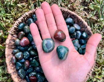 Bloodstone Tumbled Stone