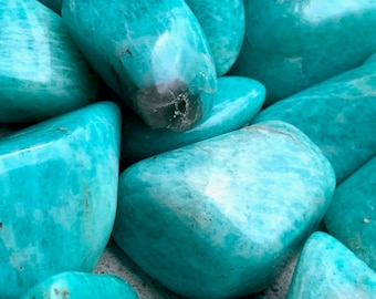 Amazonite Tumbled Etsy Amazonite Tumbled Etsy