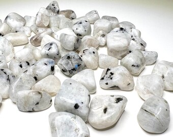 Rainbow Moonstone Tumbled Stones