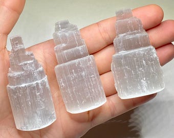 Selenite Crystal Mini Tower