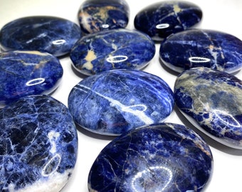 Sodalite Palm Stone