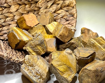Raw Tigers Eye Gemstones