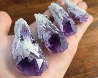 Royal Bahia Elestial Amethyst Crystal Point Wand