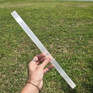 15&quot; Selenite Crystal Wand, Selenite Sticks