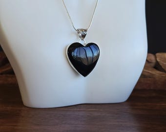 Black Onyx Pendant Necklace