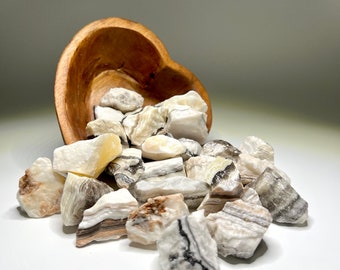 Raw Banded Onyx Crystals from Mexico