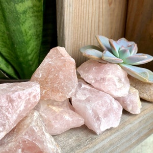 Raw Rose Quartz