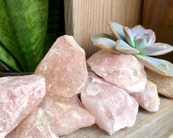Raw Rose Quartz