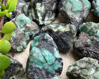 Raw Emerald Stone