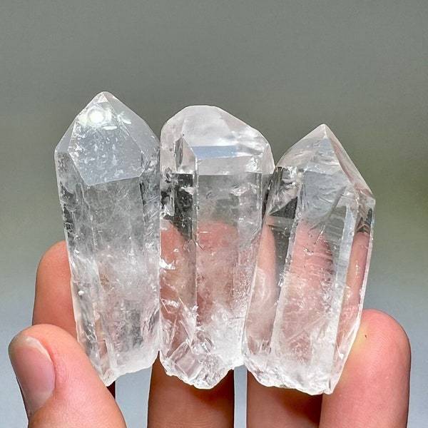 Clear Quartz Crystal Points - Extra Quality