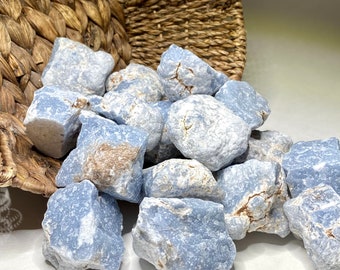 Raw Angelite Gemstones
