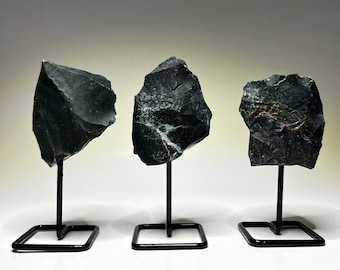 Raw Bloodstone on Stand