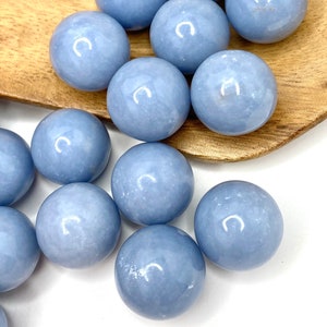 Angelite Crystal Spheres