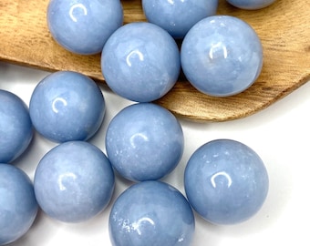 Angelite Crystal Spheres