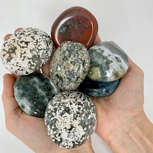 Ocean Jasper Palm Stone