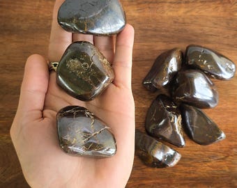 Hematite Tumbled Stones - Polished Crystals from Madagascar