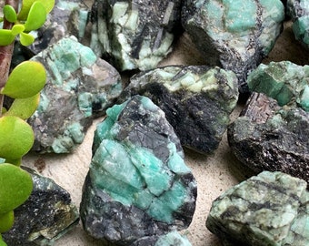 Raw Emerald Stone