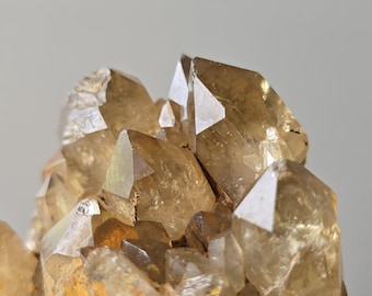 Raw Citrine Crystal Cluster from DRC Congo – 1.3 lbs