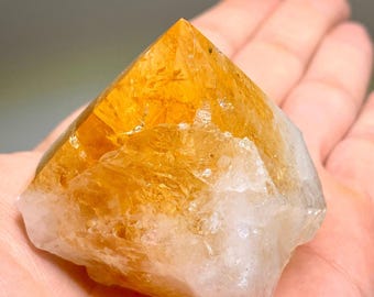 Citrine Crystal Points