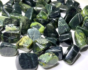 Nephrite Jade Tumbled Stones