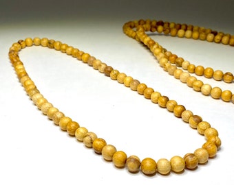 Palo Santo Beaded Necklace