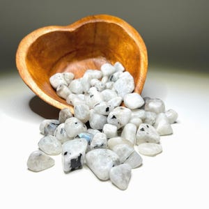 Rainbow Moonstone Tumbled Stones