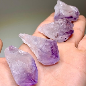 Raw Amethyst Crystal Points