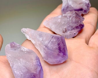 Raw Amethyst Crystal Points